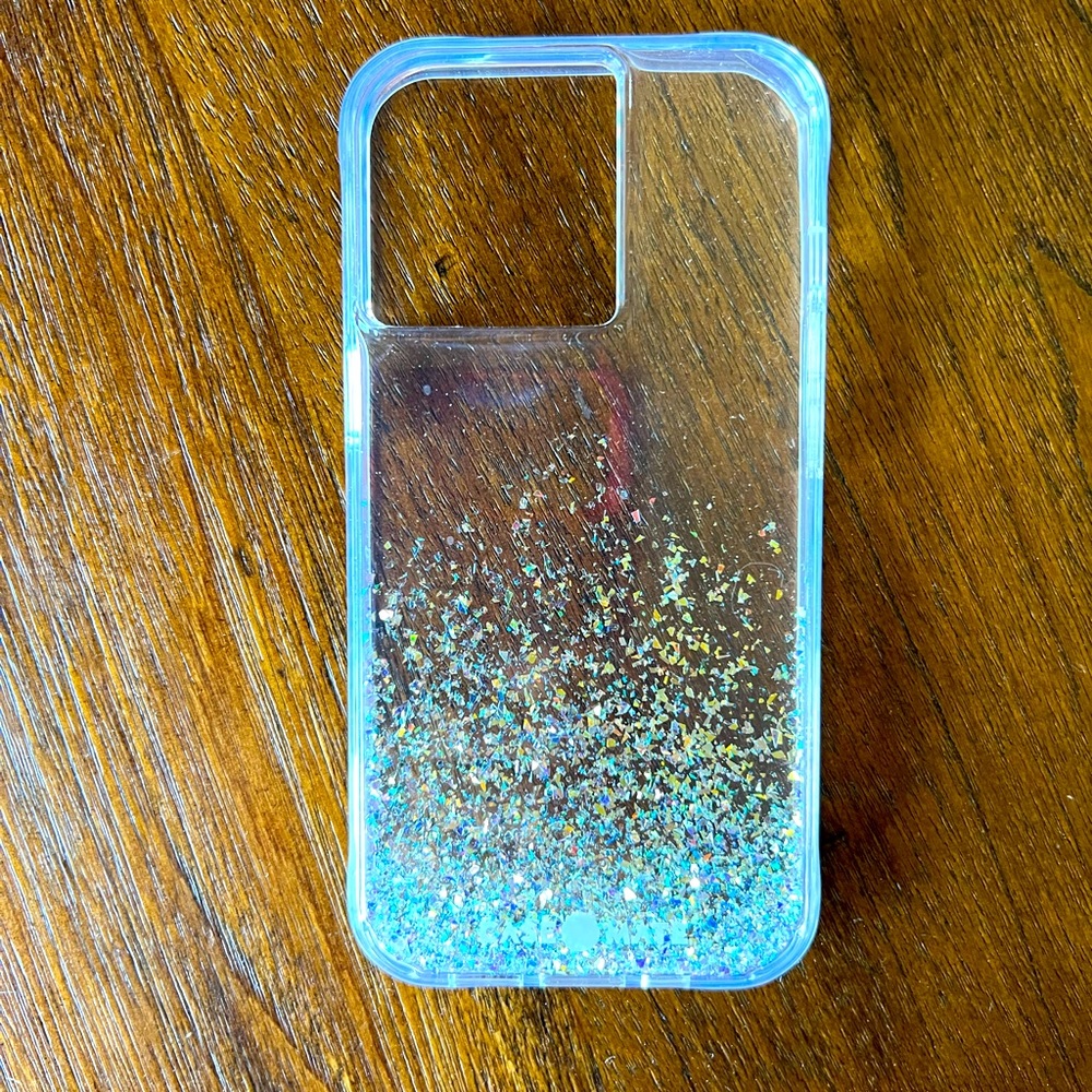 iPhone 13 pro protective cover with sparkle